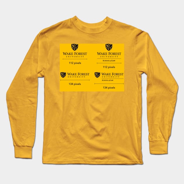 Wake Forest design for T-shirt Long Sleeve T-Shirt by Best designing 